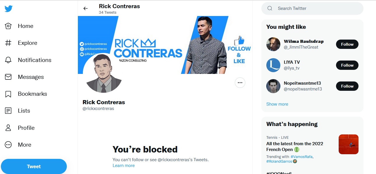 Rick Contreras Twitter